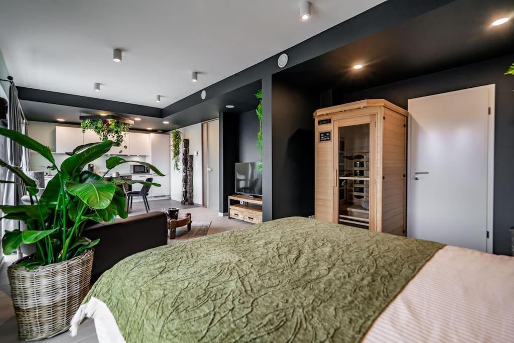 La Suite Ara, Avec Sauna Lieja Exterior foto